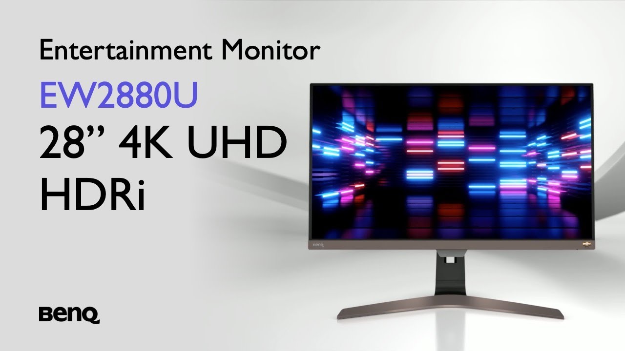 BenQ EW2880U 28-inch 4K UHD HDRi IPS Entertainment Monitor