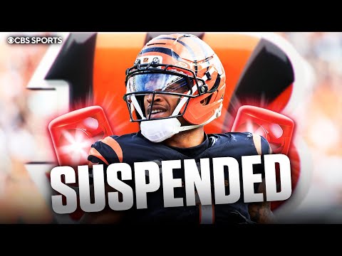Ja'Marr Chase SUSPENDED for one game for spitting on Jalen Ramsey