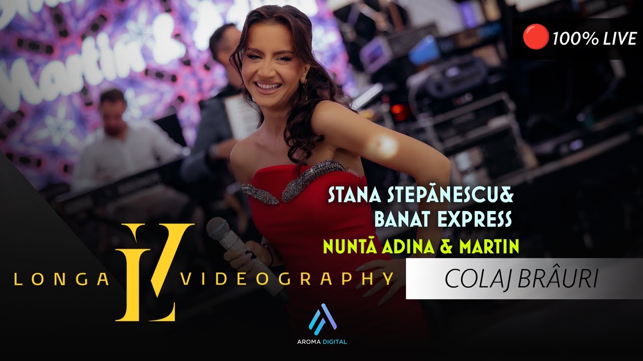 Stana Stepanescu & Banat Express - Colaj Brauri | Nunta Adina & Martin