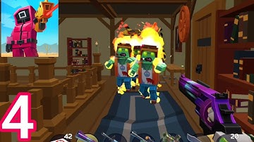 Pixel Combat: Zombies Strike - Gameplay Walkthrough Part 4 - Region 3 (Android & IOS)