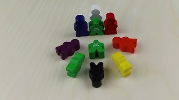 People - Board Game Pieces from The Game Crafter