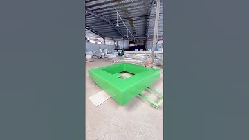 Sản xuất ghế băng hình vuông hàng decor theo yêu cầu giá tốt tại xưởng Compositesaigon #chair #frp