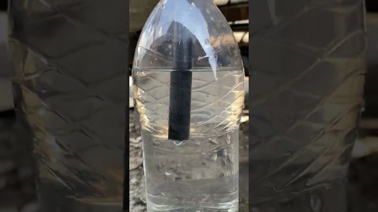 Volvo vm 310. Esquentando. Teste em compressor de ar . Passando ar em canal de água