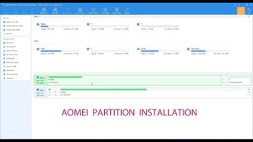 How to install AOMEI Partition Assistant  in window 10