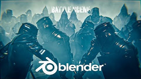 How to create An Epic army animation- Blender Geo Nodes Tutorial