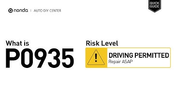 What is P0935 Engine Code [Quick Guide]