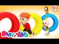 The Colors Song (Color Wheels Race) + more nursery rhymes & Kids songs - Baby yoyo