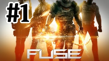 Fuse Gameplay Walkthrough Part 1 - CRAZY WEAPONS With Commentary 1080p Xbox 360