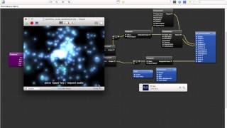Quartz Composer / particles using audioinput