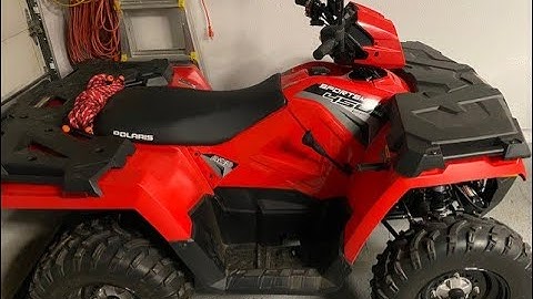 2019 Polaris Sportsman ATV Winch Install