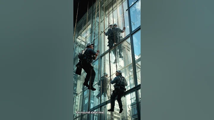 Unbelievable! Burj Khalifa Cleaners Work 828 Meters Above Ground 😱