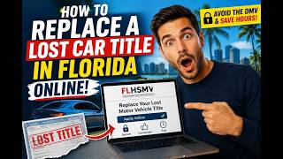 How to replace a lost car title in Florida online