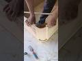 Plywood Bed Corner Round Wood 🪵 Working 🔨 ✅ #shorts
