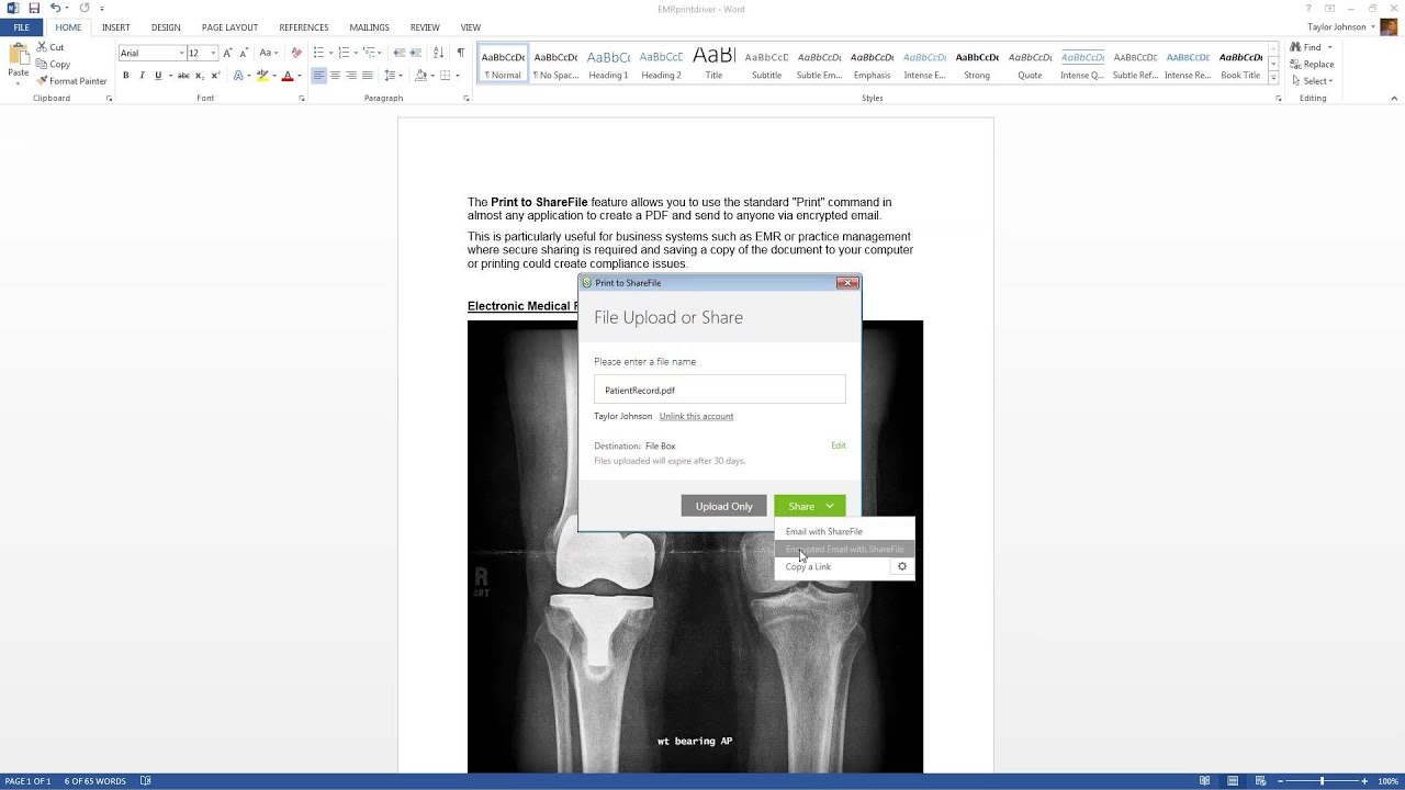 Sharefile Email Encryption Citrix ShareFile for Healthcare - NEW Print to ShareFile w/ Email ...