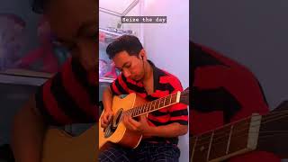 Seize the day - guitar solo cover  #shorts
