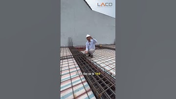 Thi Công Sàn Nhà Vượt Nhịp 7m Khi Xây Nhà Trọn gói #shorts #xaydunglaco #sanvuotnhip