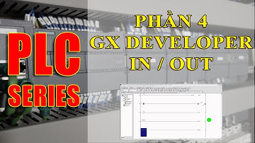 PLC BASICS || PART 4 PLC MITSUBISHI SOFTWARE GX DEVELOPER INPUT OUTPUT || KSVN
