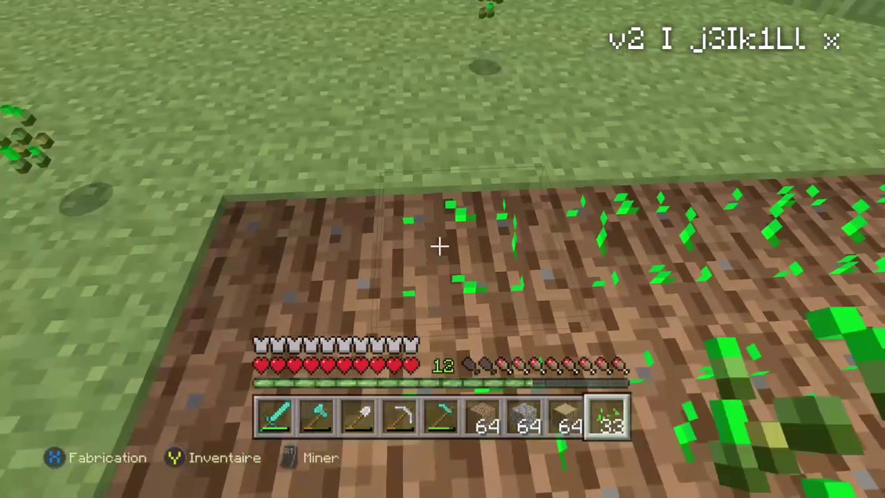 minecraft faire un champs - YouTube