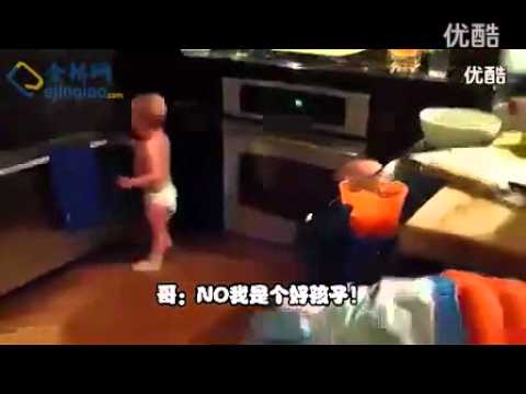 全球爆红双胞胎婴儿对话（加中文字幕） —菜花版.flv