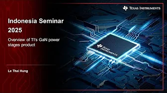 Overview of TI's GaN power stages product