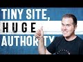 How to Make a Tiny Site Appear Authoritative