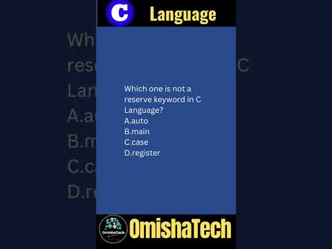 C programming language MCQ || c language question and answer #shorts #ytshorts #cmcqs #clanguage #c