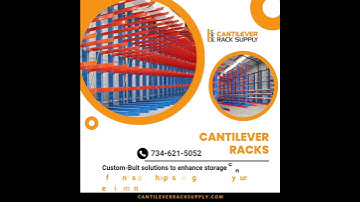Cantilever Racks: The Ultimate Storage Solution for Long and Bulky Items  #cantileverracks