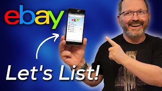 How to List on eBay from Your Phone - 2023 STEP BY STEP Tutorial