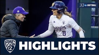 No. 7 Washington vs. Northern Colorado | 2023 NCAA Softball Tournament Highlights | Seattle Regional