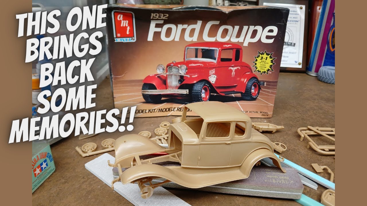 This build takes me back!! AMT 1932 Ford - YouTube