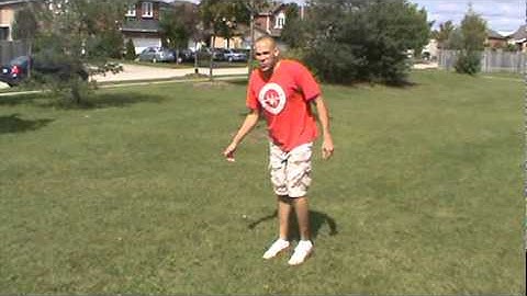 kiwee33 ccsvi for ms: video5 - pre-ccsvi heel toe walk