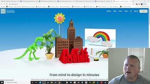 TinkerCAD Account setup with google login