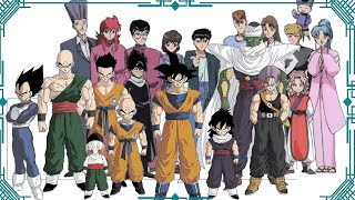 DRAGON BALL X YU YU HAKUSHO CROSSOVER | WHAT IF DB Games had an Opening like YU YU HAKUSHO screenshot 3
