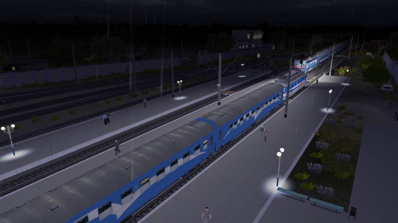 Trainz simulator 12. Отправление ЧС 2-753. железная дорога стих