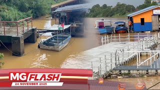 Beberapa Sungai Di Kelantan Tahap Waspada #MGFlash