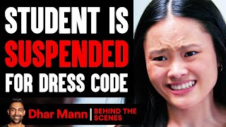 STUDENT Is SUSPENDED For Dress Code (Behind The Scenes) | Dhar Mann Studios