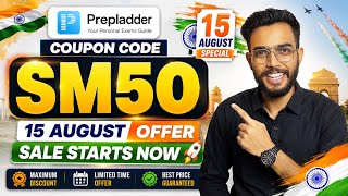 Prepladder Coupon Code 2026 | Prepladder Coupon Code 2025 | Get Maximum Discount on All Plans (SM50)