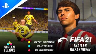 FIFA 21 Trailer CONFIRMED NEWS - New FEATURES, FACES, ICONS \& CELEBRATIONS | PS5