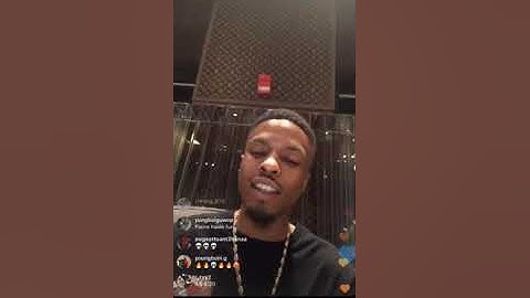 Pierre Bourne Freestyling, Previewing Beats & Storytime On IG Live