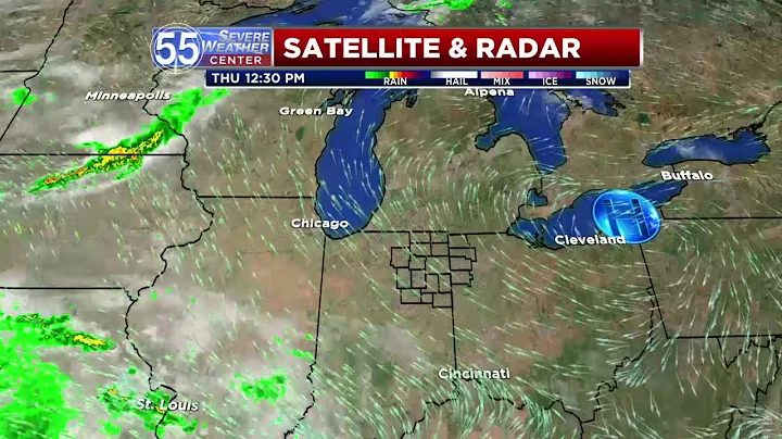 Tracking scattered showers and isolated thunderstorms to end the workweek