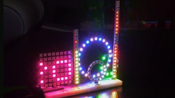 NeoPatterns for NeoPixel stripes, rings and 2D areas