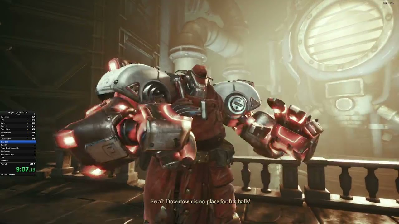 F.I.S.T. Speedrun Any% 