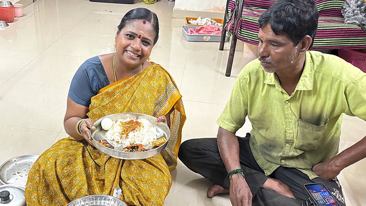இன்னைக்கு நம்ப வீட்ல seafood 🦀🐠special‼️ Wednesday nonveg lunch combo🤤 #lunch #food #comedy 
