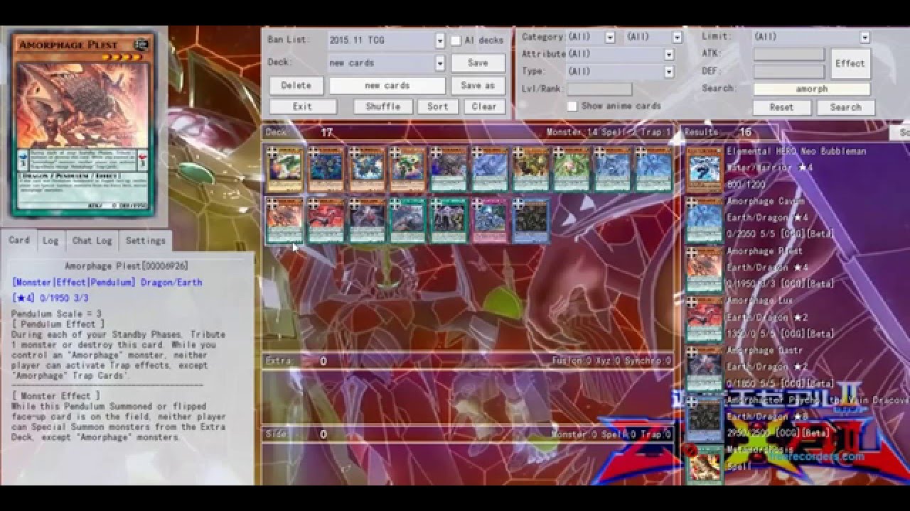 !!! Plus new AMORPHAGES Yugioh OCG Shining Victories [SHIV] 1/7/16