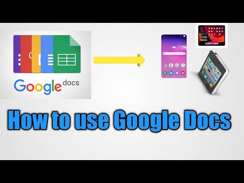 วีดีโอ: คุณสามารถใช้ Google Docs บนมือถือได้หรือไม่?