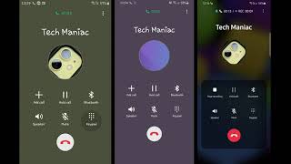 Samsung's One UI 1.1 vs One UI 2.5 vs One UI 3.1 Incoming Call