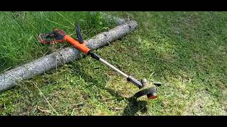 Details Black & Decker battery-powered 20-volt weed wacker Guide