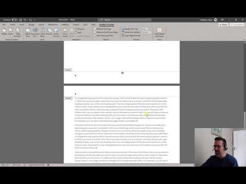 Level 1 Word Lesson 5: Document formatting in Word