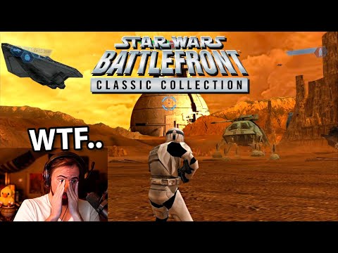 ORIGINAL Battlefront VS Classic Collection | Asmongold Reacts