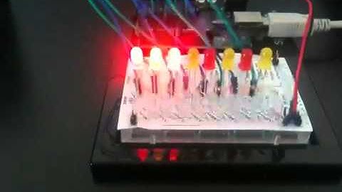 Arduino UNO - Circuit 02 - 8 LED Fun